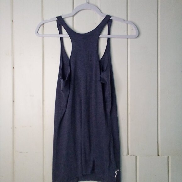 Two Blind Brothers Tank Top Women S Sleeveless Racer Back Soft Stretch Gray - Picture 11 of 13